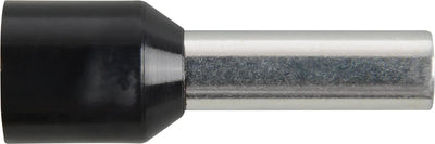 Herth+buss wire end ferrule black l1 20mm
