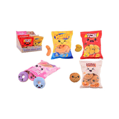 Johntoy plush play snack zakjes