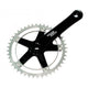 Sturmey archer crankstel fct 62 64 single crank sets 44 z. 170 mm black