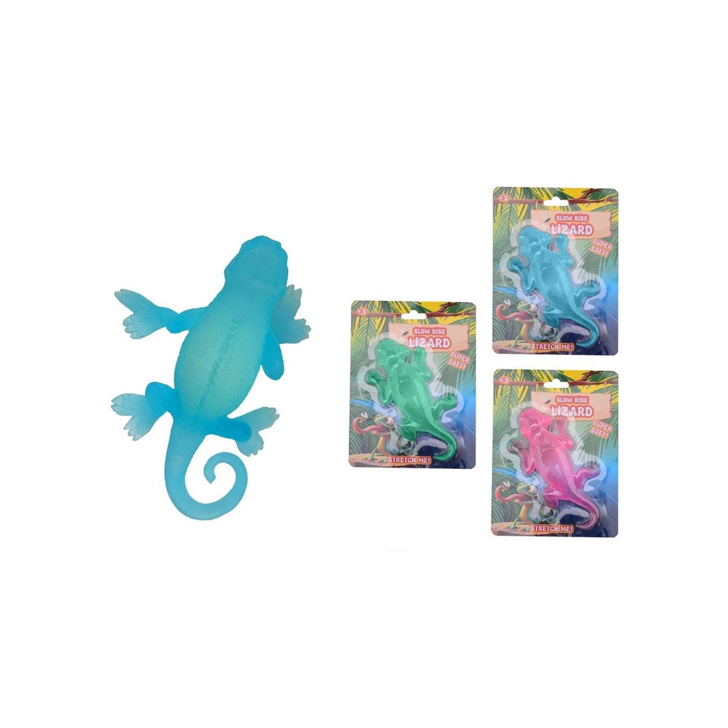 Johntoy slow rise hagedis op kaart