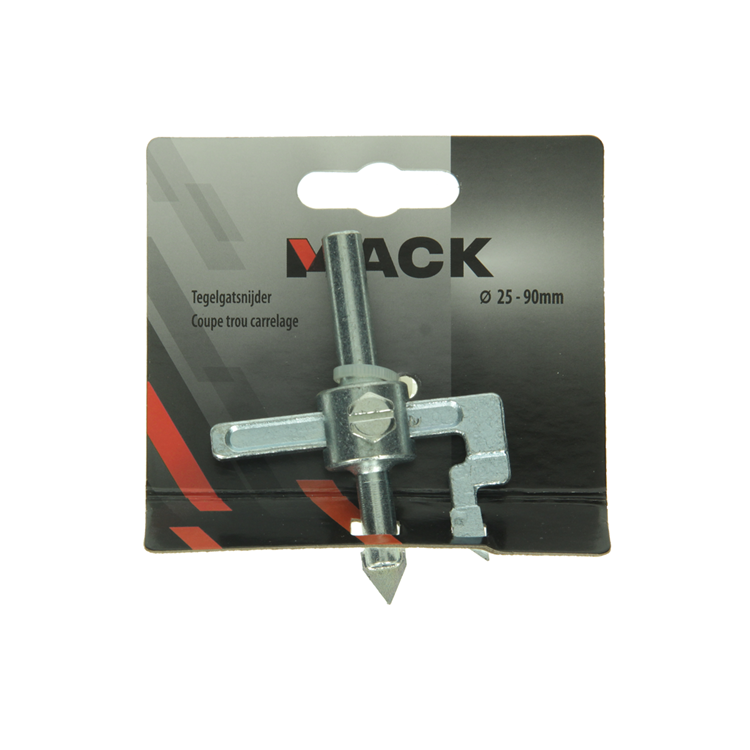 Mack 1004623 - tegelboor 25-90mm | 3 stuks