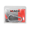 Mack 1006849 - 1 karabijnhaak + veer verzinkt bl 80x8mm | 5 stuks