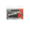 Mack 1006894 - 1 karabijnhaak+borgsl. verzinkt 10mm bl | 5 stuks