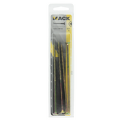 Mack 1006976 - spaanplaatschroef vz kop geelverzinkt 4st 6 x 140mm | 10 stuks - afbeelding 2