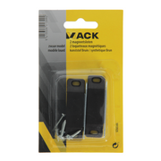 Mack 1015925 - 2 magneetsloten, zwaar model, kunststof bruin | 10 stuks - afbeelding 4