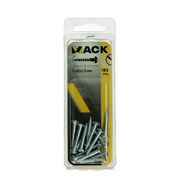 Mack 1017373 - houtschroef bolkop staal verzinkt 14 st 4,0 x 25 mm | 10 stuks - afbeelding 4