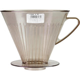 Metaltex koffie opzetfilter nr. 6 kunststof groot met greep - afbeelding 2