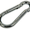 Mack 1006848 - 1 karabijnhaak + veer verzinkt bl 60x6mm | 5 stuks
