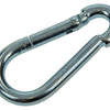Mack 1006849 - 1 karabijnhaak + veer verzinkt bl 80x8mm | 5 stuks