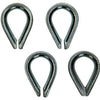 Mack 1006869 - 4 verzinkte kousen bl 4mm | 5 stuks