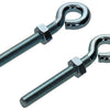 Mack 1006882 - 2 oogbouten verzinkt + moer m10x80 bl | 5 stuks