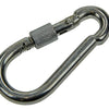 Mack 1006895 - 1 karabijnhaak+borgsl. verzinkt 8mm bl | 5 stuks