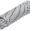 Mack 1006926 - pp gevlochten wit blauw streng12mm 10m | 5 stuks
