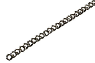Mack 1006936 - gourmetteketting vernikkeld ø 0,7mm l 3mm 2m | 5 stuks