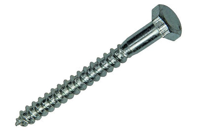 Mack 1007032 - houtdraadbout staal verzinkt 100 st 6 x 60 mm | 5 stuks