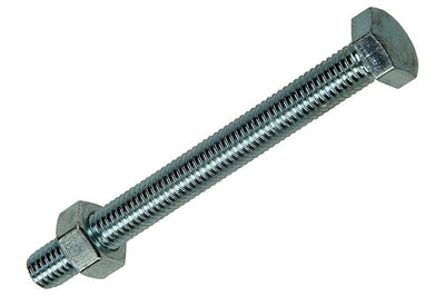 Mack 1007081 - tapbout + moer verzinkt 50 st 8 x 80 mm | 2 stuks