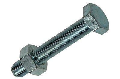 Mack 1007083 - tapbout + moer verzinkt 50 st 10 x 60 mm | 2 stuks