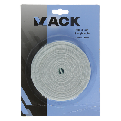 Mack 1010056 - rolluiklint 6mx22mm | 5 stuks