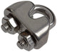 Mack 1008434 - 4 staaldraadklemmen 3mm inox | 10 stuks