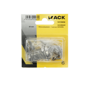 Mack 1015858 - 1 brievenkastslot vernikkeld 25mm | 5 stuks - afbeelding 2