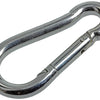 Mack 1008435 - 1 karabijnhaak + veer 10 x 100mm verzinkt | 10 stuks