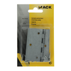 Mack 1013326 - 2 vierkante scharnieren verzinkt h 70 x b 70mm | 5 stuks