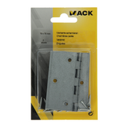 Mack 1013326 - 2 vierkante scharnieren verzinkt h 70 x b 70mm | 5 stuks - afbeelding 2