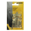 Mack 1015936 - 1 amerikaanse grendel vermessingd a 50 - 22 mm | 5 stuks