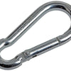 Mack 1008438 - 1 karabijnhaak + veer 6 x 60mm verzinkt | 10 stuks