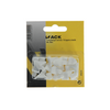 Mack 1017029 - 10 plankdragers met huls wit | 5 stuks
