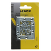 Mack 1013302 - 8 platte winkelhaken verzinkt 50x50x10x2mm | 10 stuks