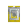 Mack 1013306 - 8 platte winkelhaken verzinkt 125x125x20x2mm | 10 stuks