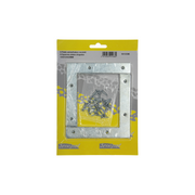 Mack 1013306 - 8 platte winkelhaken verzinkt 125x125x20x2mm | 10 stuks - afbeelding 3