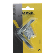 Mack 1013296 - 4 geplooide winkelhaken verzinkt 55x55x15x2mm | 10 stuks - afbeelding 3