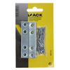 Mack 1013288 - 8 verbindingsplaten verzinkt 75x15mmx2mm | 10 stuks