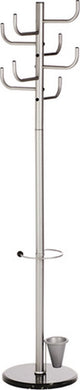 Alco kapstok 2802 - kapstok - staand - 38x188cm - metaal - chroom
