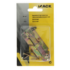 Mack 1014264 - raamschuif met ronde knop, bichromaat a 80 - b 20 mm | 5 stuks
