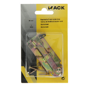 Mack 1014264 - raamschuif met ronde knop, bichromaat a 80 - b 20 mm | 5 stuks - afbeelding 2