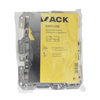 Mack 1013705 - 12 opzetveerscharnieren vernikkeld easy-line | 5 stuks