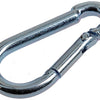 Mack 1008444 - 1 karabijnhaak + veer 4 x 40mm verzinkt | 10 stuks
