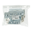 Mack 1014458 - volledige set bedverbinders gebichromateerd | 10 stuks