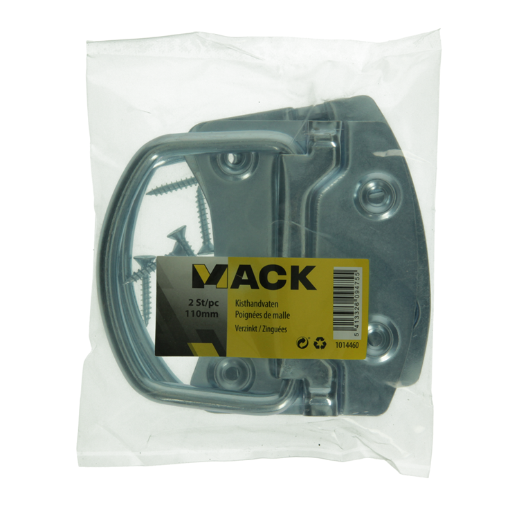 Mack 1014460 - 2 kisthandvaten verzinkt 110 mm | 5 stuks