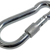 Mack 1008447 - 1 karabijnhaak + borgsl. 10 x 100mm verzinkt | 10 stuks