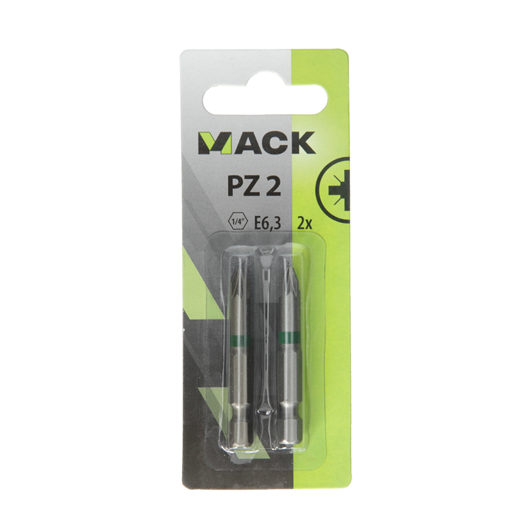 Mack 1018299 - schroefbit pz2 l50mm 2st | 5 stuks