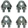 Mack 1008451 - 4 staaldraadklemmen 5mm verzinkt | 10 stuks