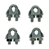 Mack 1008452 - 4 staaldraadklemmen 3mm verzinkt | 10 stuks