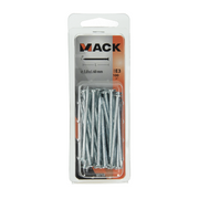 Mack 1017153 - nagel platte kop staal verzinkt 100 gr 3,0 x 60 mm | 5 stuks - afbeelding 4