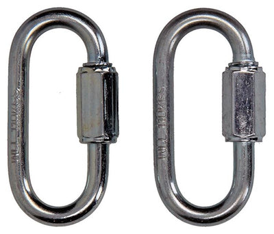 Mack 1008453 - 2 loze schakels + moer 5mm verzinkt | 10 stuks