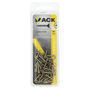 Mack 1017216 - spaanplaatschroef vz kop geelverz.50 st 3,0 x 16 mm | 10 stuks - afbeelding 8