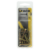 Mack 1017244 - spaanplaatschroef vz kop geelverz.16 st 4,5 x 35 mm | 10 stuks